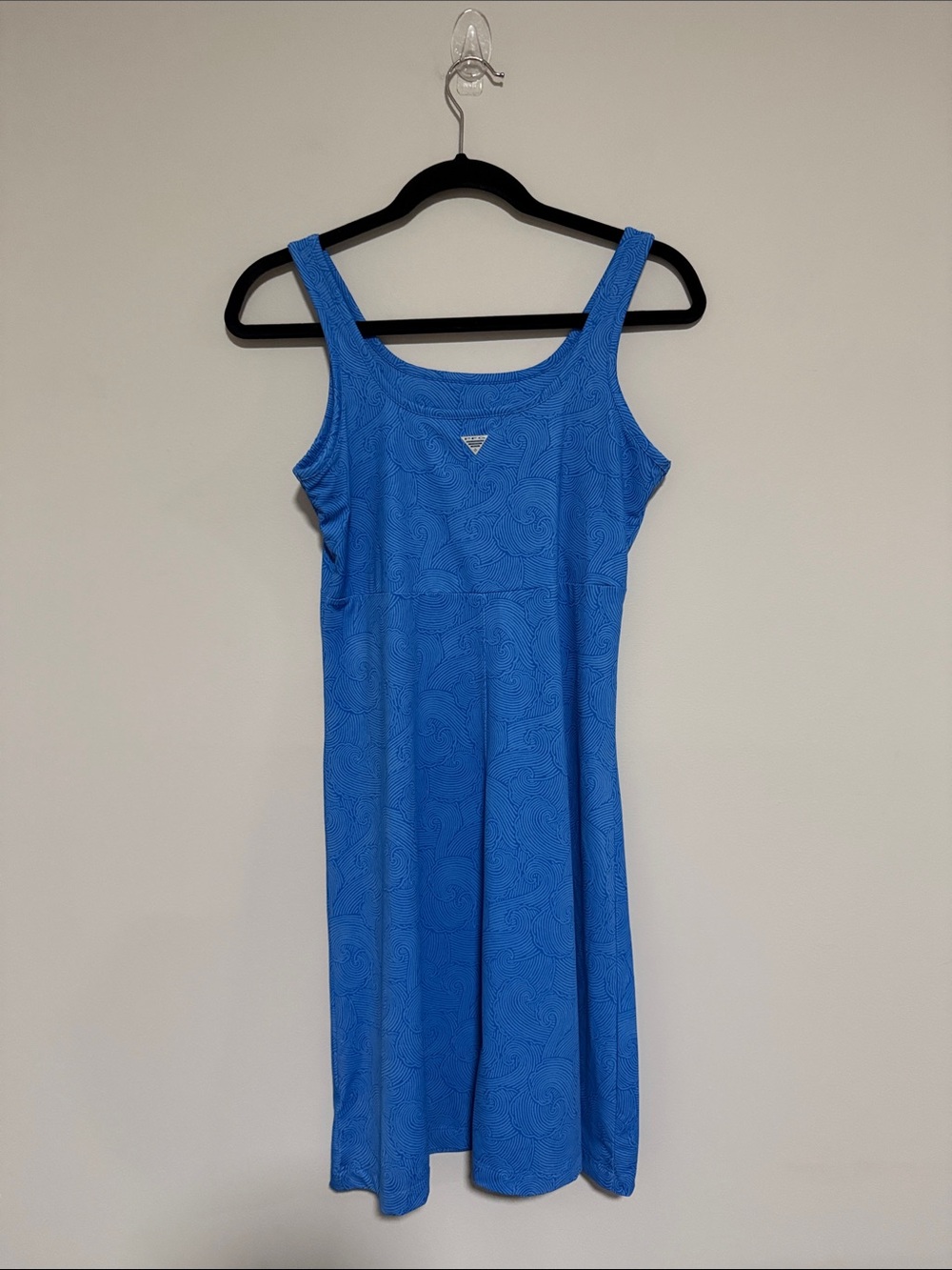 Columbia PFG Freezer III Blue Swirl Athletic Dress Size Small UPF 50 Outdoor - Picture 4 of 7